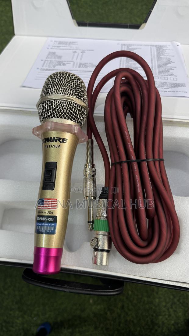 Shure Beta98a Cord Microphone · Photo 2