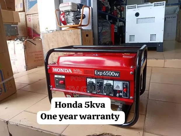 Honda 6500W Generator – Reliable Backup Power for Every Need5kva · Photo 1
