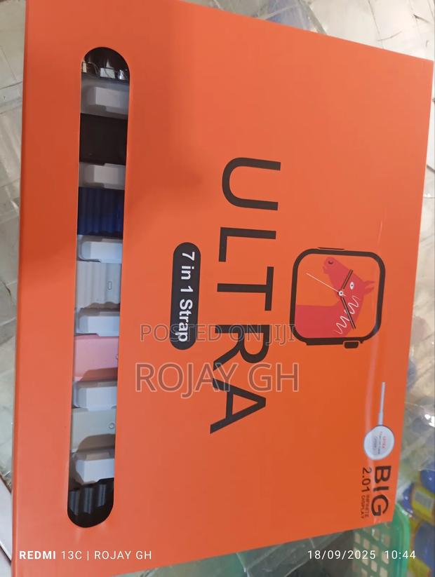 New Version Ultra 7-in-1 Straps Smart Watch - Multicolors · Photo 6