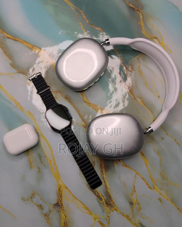 MVP-280 Combo Pack – Smart Watch + Headphones + Airpods - Silver · Photo 6