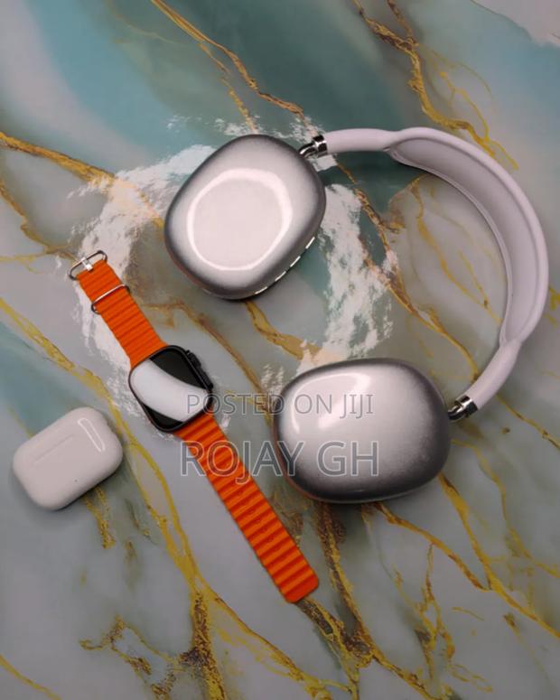 MVP-280 Combo Pack – Smart Watch + Headphones + Airpods - Silver · Photo 7