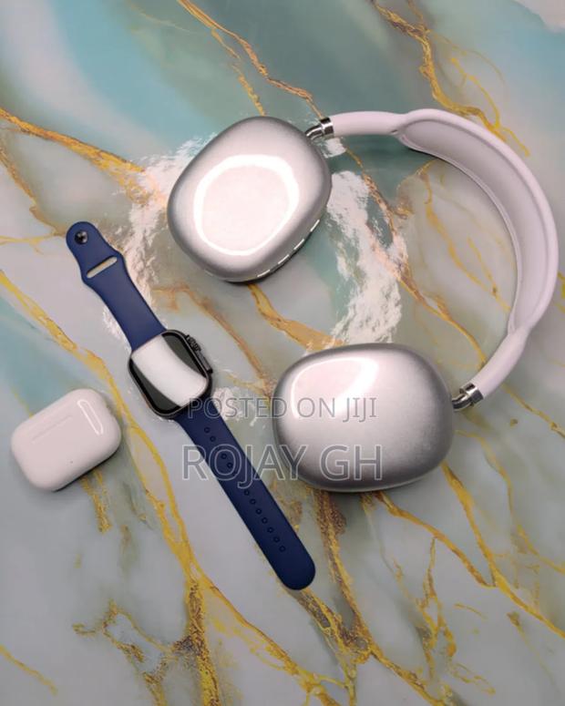 MVP-280 Combo Pack – Smart Watch + Headphones + Airpods - Silver · Photo 8