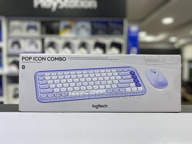 Logitech Pop Icon Wireless Keyboard Mouse Combo · Photo 1