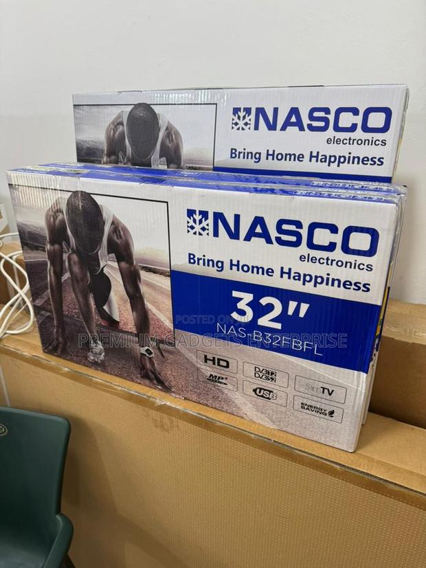 Nasco 32 Inches Digital Sattellite Flat Fhd Television Nas-b32fbfl · Photo 1