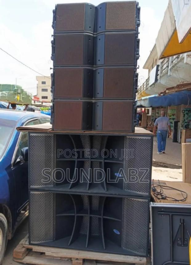 18inches Bass Speakers With 2pairs 10inches Line Array Speakers · Photo 1