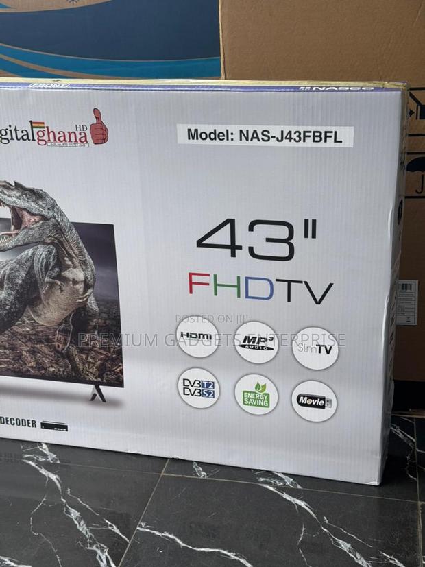 Nasco 43′′ Led Digital Satellite Television Nas-j43fbfl · Photo 2