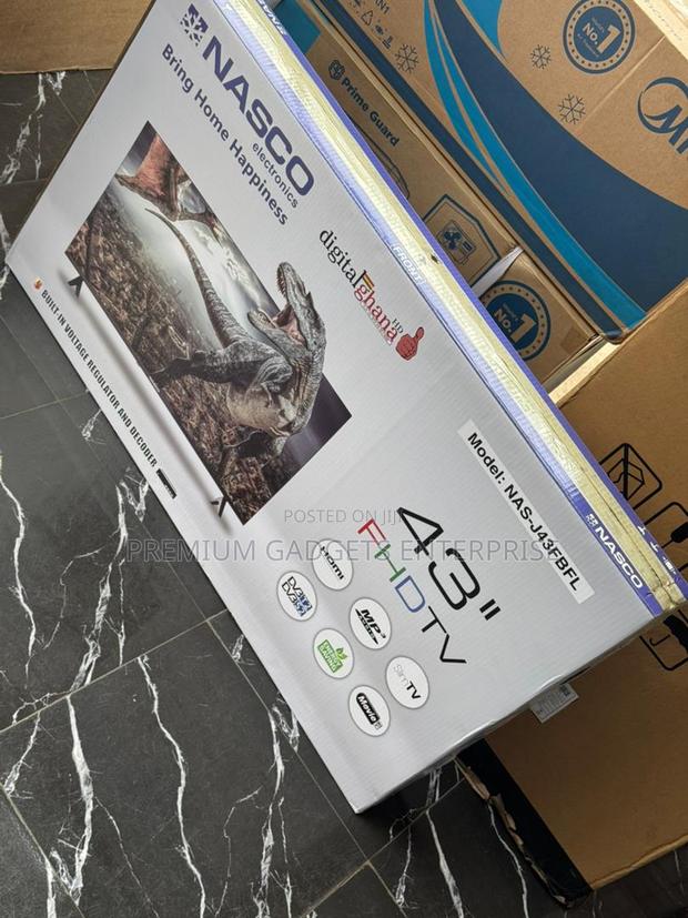Nasco 43" Full Hd 1080p, Hdmi, Usb, Digital Sattelite Tv Nas-j43fbfl · Photo 2