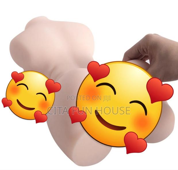 Half Size Realistic Doll Vaginal/Anal Breast Silicon Male Masturbator · Photo 1