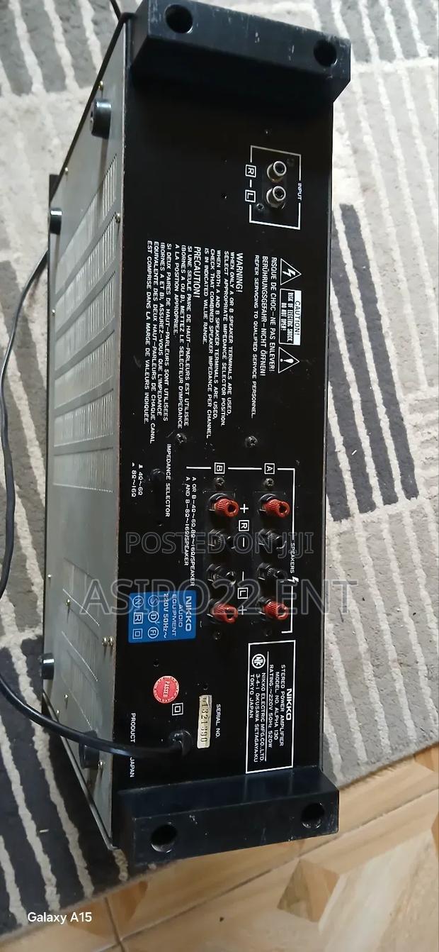 Nikko Alpha Power Amplifier · Photo 7