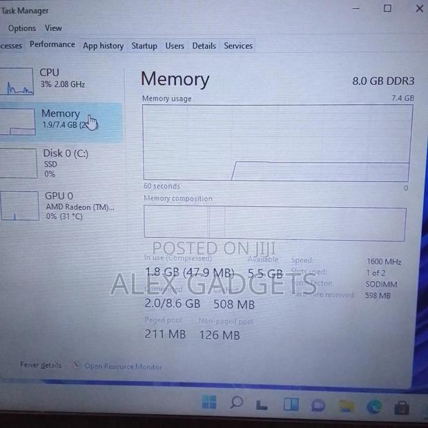 Laptop HP EliteBook 745 8GB AMD A8 SSD 256GB · Photo 4