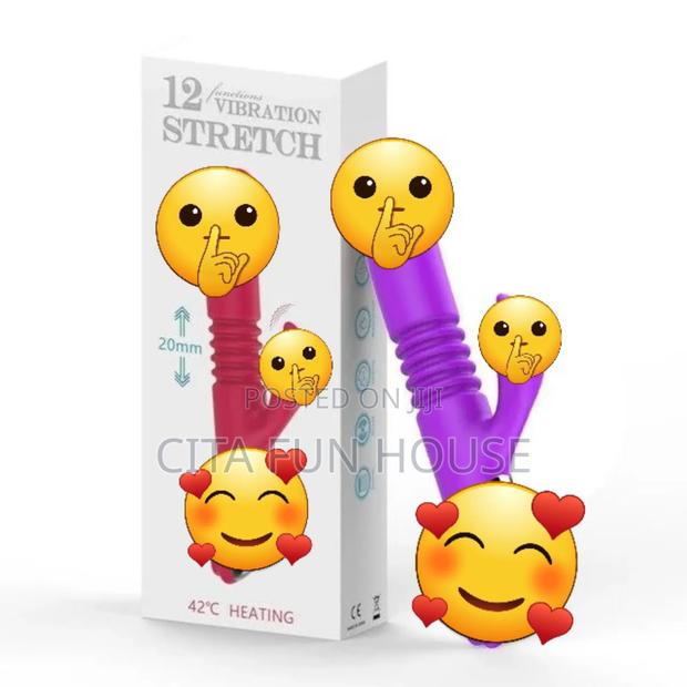 Silicon Thrusting Rabbit Dildo Vibrator · Photo 1