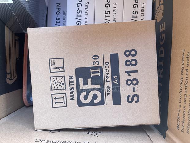 Riso S-8188 A4 Masters 2 Rolls Per Box Old Risograph · Photo 1