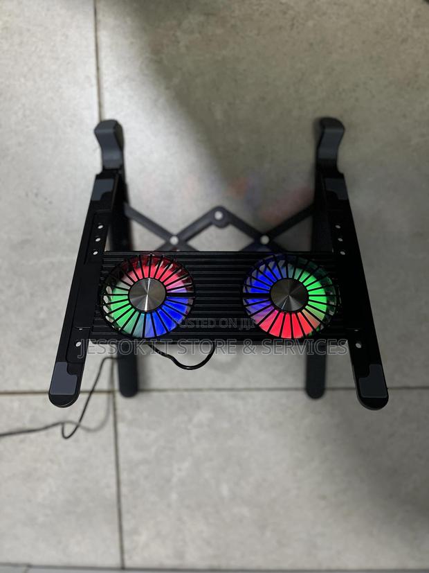 Folding Laptop Stand With Radiator RGB Fan · Photo 3