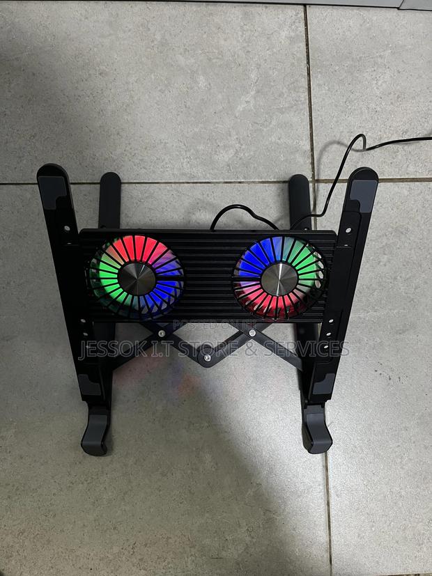Folding Laptop Stand With Radiator RGB Fan · Photo 5