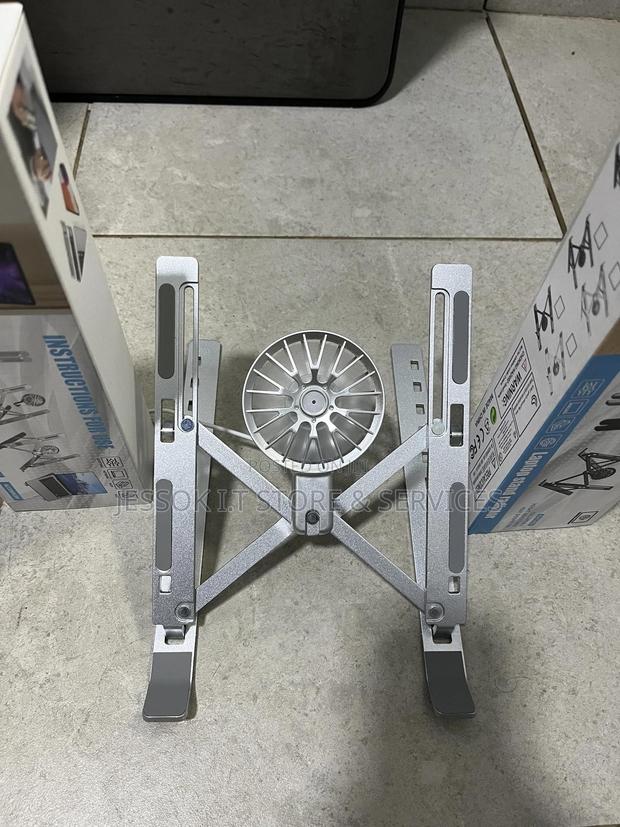 Metal Laptop Stand With With Detachable Fan · Photo 1