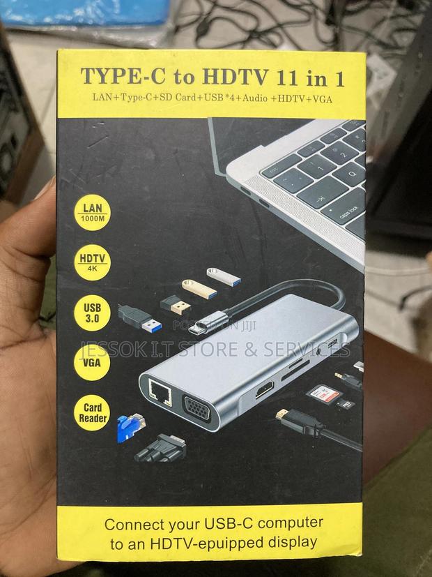 Type C Adapter 11 in 1 Hub · Photo 1