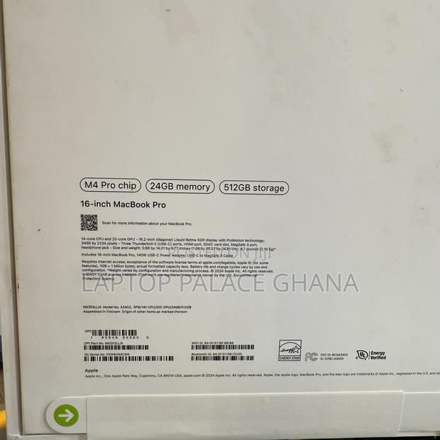 New Laptop Apple MacBook Pro 24GB Apple M4 Pro SSD 512GB · Photo 2