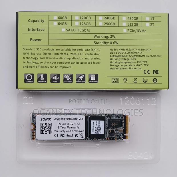 Original High-Quality Nvme Pcie M.2 512gb SSD With Extreme Speed · Photo 2
