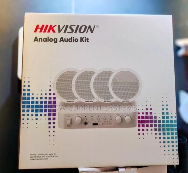 Hikvision Ds-Qae0ka60206-4 Analog Audio Kit With 60w Analog · Photo 1