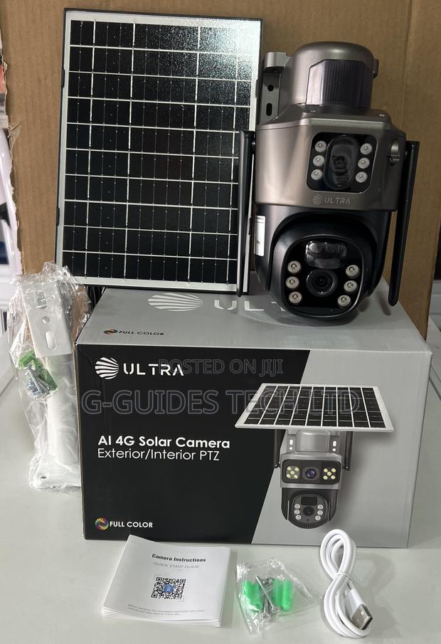 Ultra Ai 4g Solar PTZ Camera Dual-Lens Full Color 6mp · Photo 1