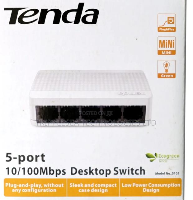 Tenda S105 5-Port Ethernet Switch · Photo 1