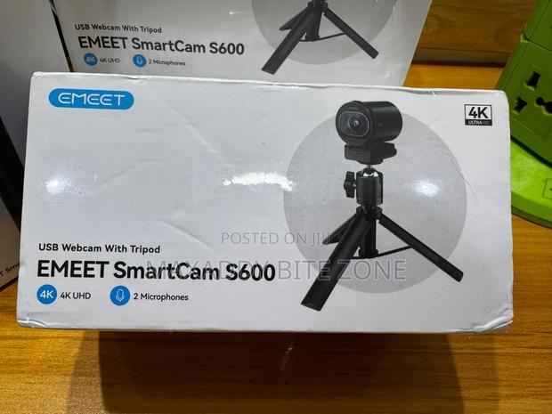 Emeet S600 Autofocus 1080p 60fps With Tripod Streaming Webcam · Photo 3