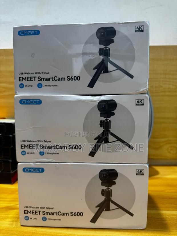 Emeet S600 Autofocus 1080p 60fps With Tripod Streaming Webcam · Photo 2