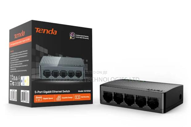 Tenda Sg105 5-Port Gigabit Ethernet Switch · Photo 1