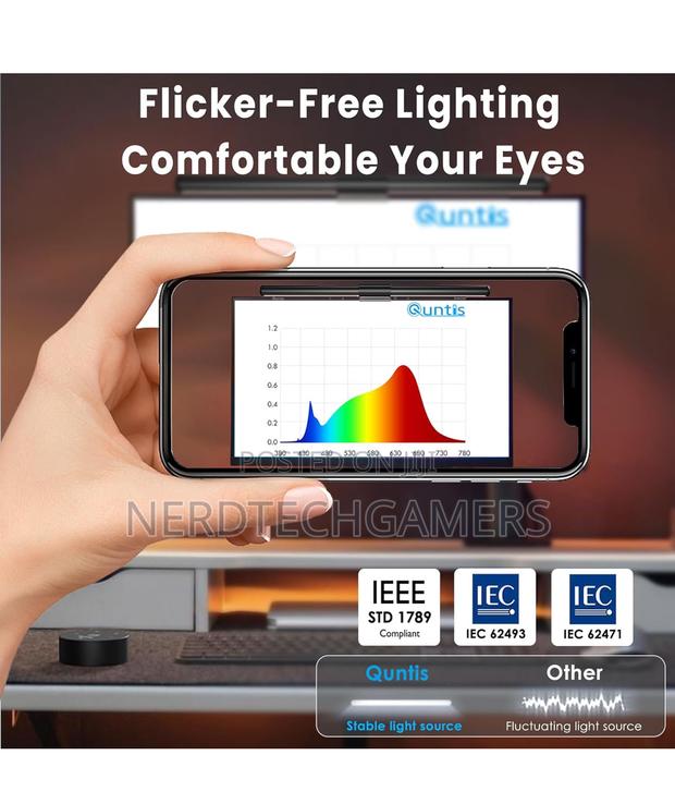 Quntis Pc Screen Lamp , Adjustable Screen Light Led Usb Computer Lamp · Photo 5