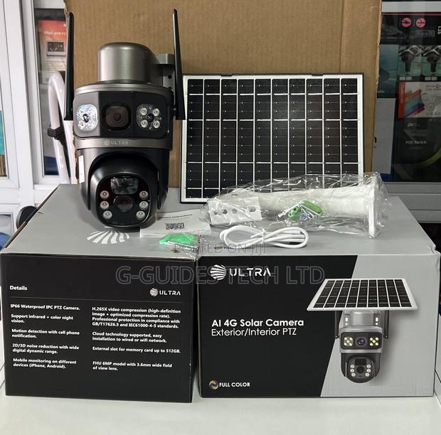 Ultra Ai Dual-Lens Wifi Solar Camera 6mp, Ultra Wi-Fi Solar PTZ Camera · Photo 3
