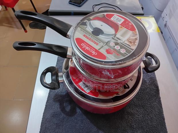 3 Set Saucepans Aluminium Cookware · Photo 1