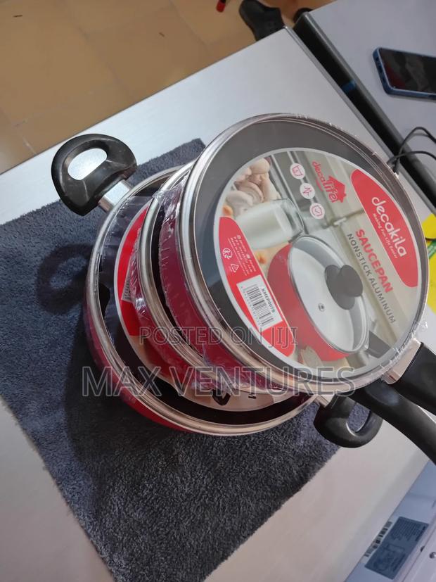 3 Set Saucepans Aluminium Cookware · Photo 2
