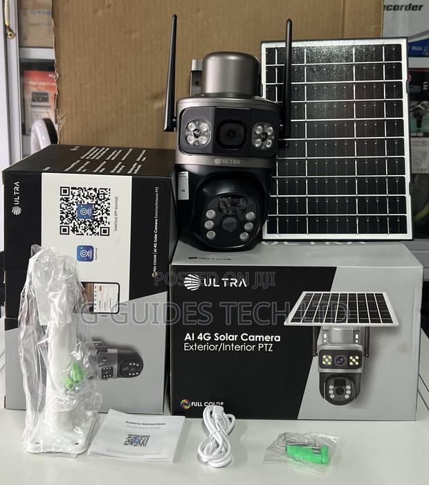 Ultra Ai Dual-Lens Wifi Solar Camera 6mp, Ultra Wi-Fi Solar PTZ Camera · Photo 1
