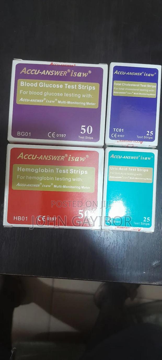 Accu Answer Isaw Test Syrips / Reagents · Photo 1