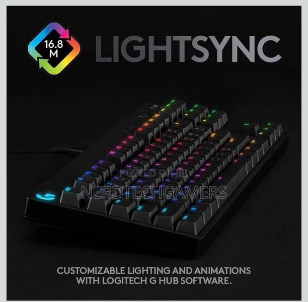 Logitech G Pro Mechanical Gaming Keyboard, Ultra Portable Tenkeyless D · Photo 4