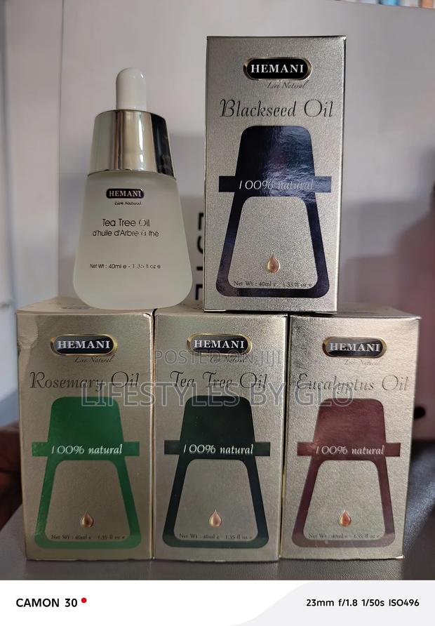 Rosemary, Tea Tree, Eucalyptus, Jojoba, Black Seed Oil 40ml Dropper · Photo 1