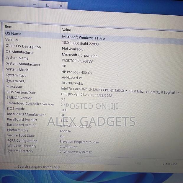 Laptop HP ProBook 450 G5 8GB Intel Core I5 SSD 1T · Photo 3