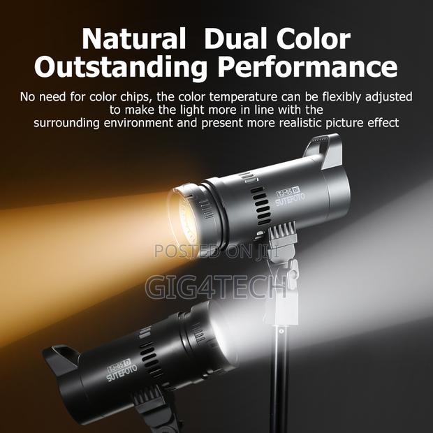 Sutefoto Tj-55bi V2 55w Bi-Color Focus Spotlight · Photo 1