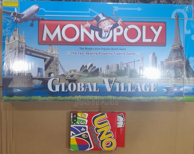 Monopoly + Uno Game Set · Photo 1