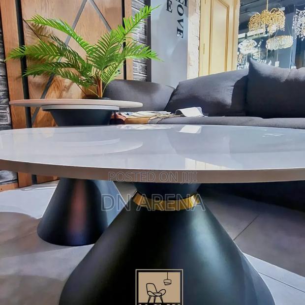 2pcs Round Luxury Table Coffee Table · Photo 2