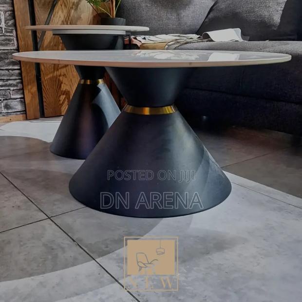 2pcs Round Luxury Table Coffee Table · Photo 3