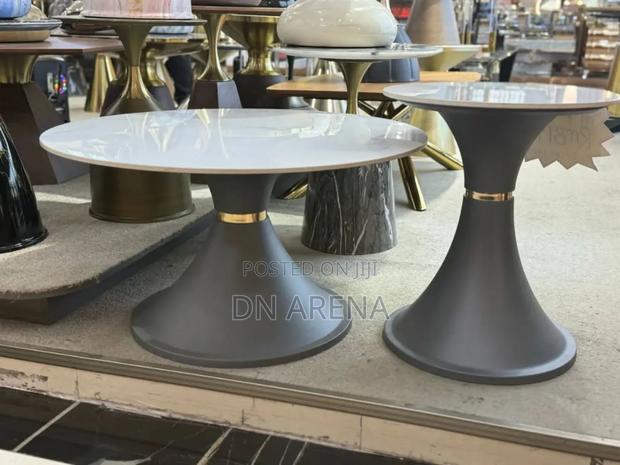 2pcs Round Luxury Table Coffee Table · Photo 4