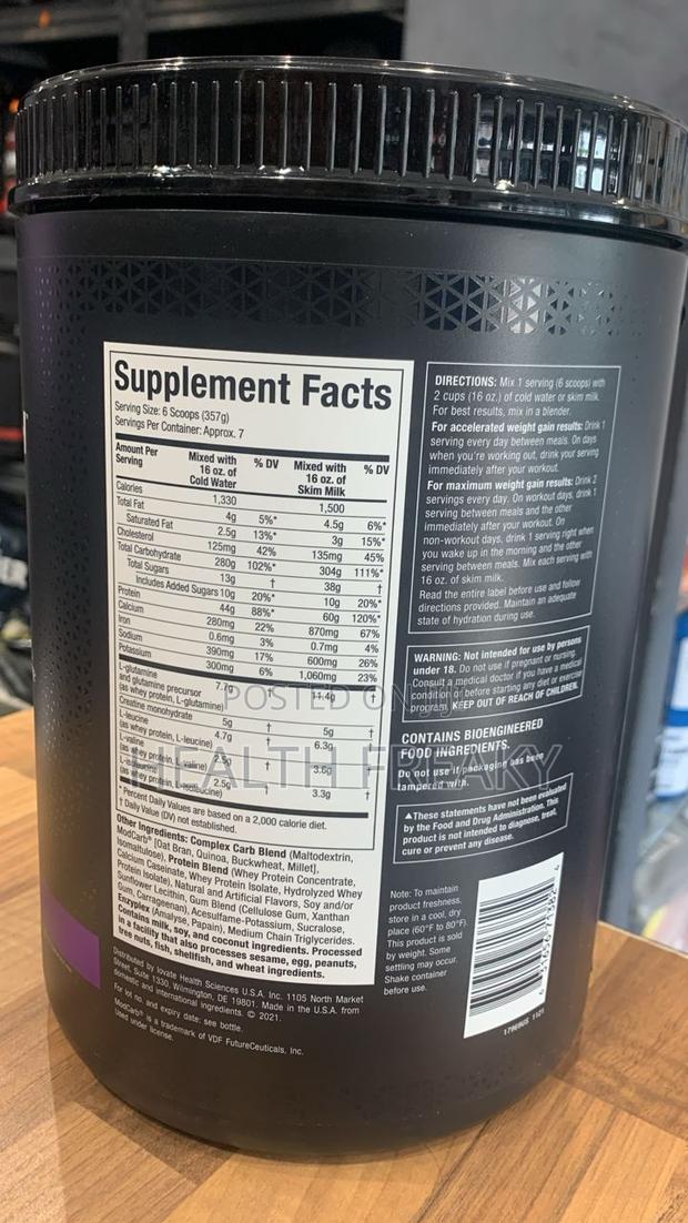 Protein Mass Gainer Protein Weight Gainer Muscle Builder · Photo 3