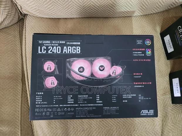 Asus Lc 240 Argb Cpu Liquid Cooler · Photo 1