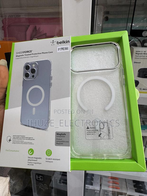 iPhone 17pro/17pro Max Transparent Cover With Magsafe · Photo 2