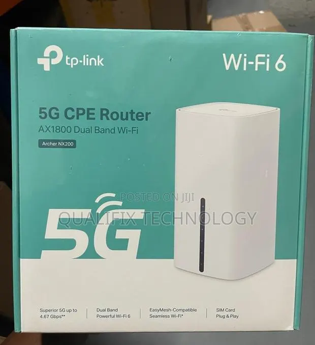 TP-Link 5G AX1800 Wireless Dual-Band Gigabit Router · Photo 1