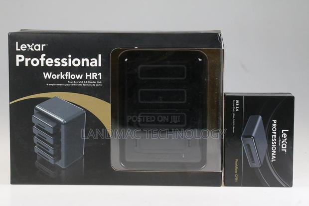Lexar Professional Workflow Hr1 Four-bay Usb 3.0 Reader Hub - Black · Photo 1