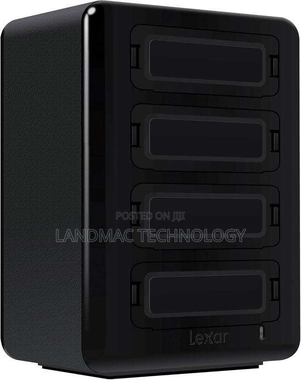 Lexar Professional Workflow Hr1 Four-bay Usb 3.0 Reader Hub - Black · Photo 2