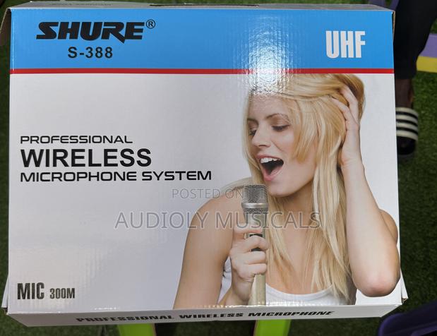 Shure S-388 Uhf 2in1 Microphone · Photo 1