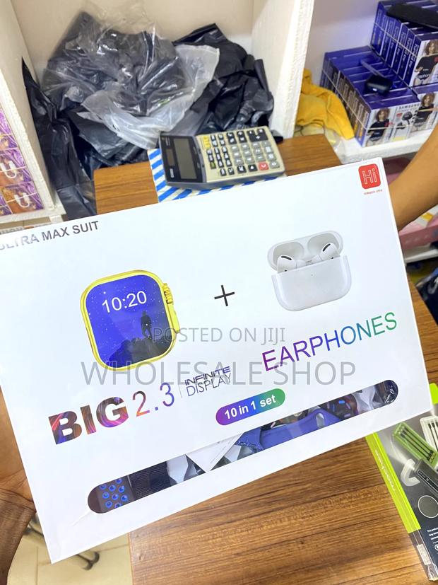 Smart Watch and Airpods Pack ( 10-in-1 Package) · Photo 1
